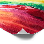 Poster Dobermann des années 60 super en Red Convertible (Coin)