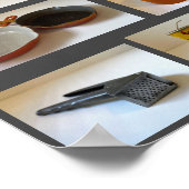 Poster d'objets de cuisine (Coin)