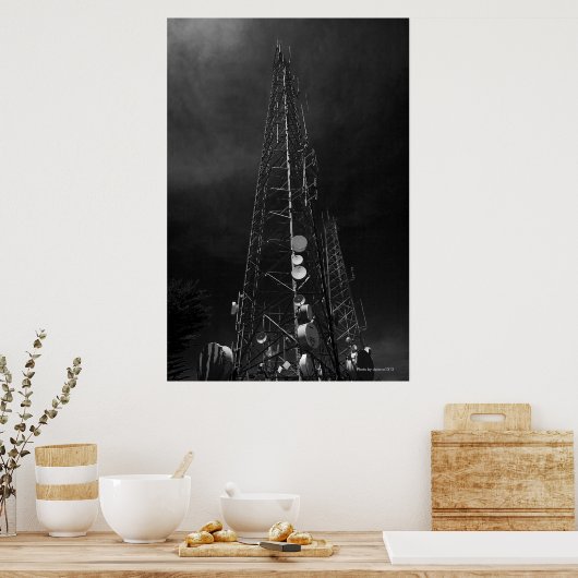 Poster d'obscurité (Cuisine)