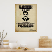 Poster Doc Holliday (Cuisine)