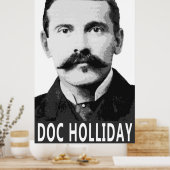 POSTER DOC HOLLIDAY OLD WEST LEGEND (Cuisine)
