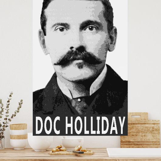 POSTER DOC HOLLIDAY OLD WEST LEGEND (Cuisine)