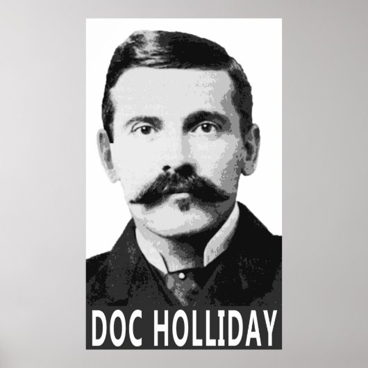 POSTER DOC HOLLIDAY OLD WEST LEGEND (Devant)