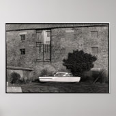 Poster Dock sec en Dorset (Devant)