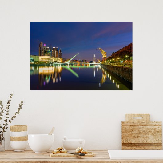 Poster Docklands Bsas (Cuisine)