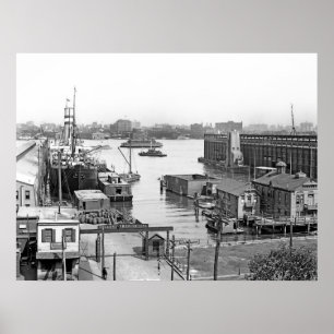 Poster Docks de Hoboken