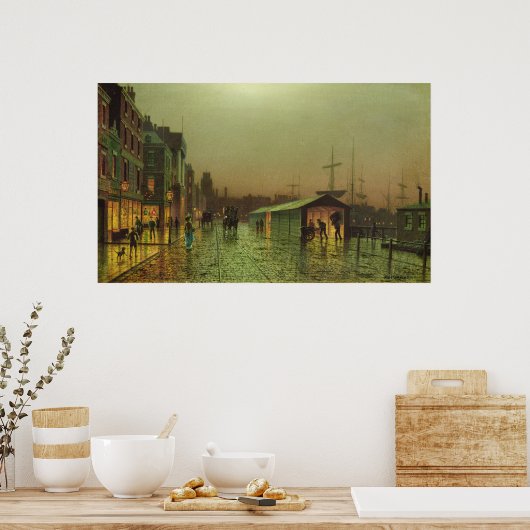 Poster Docks Liverpool (Cuisine)