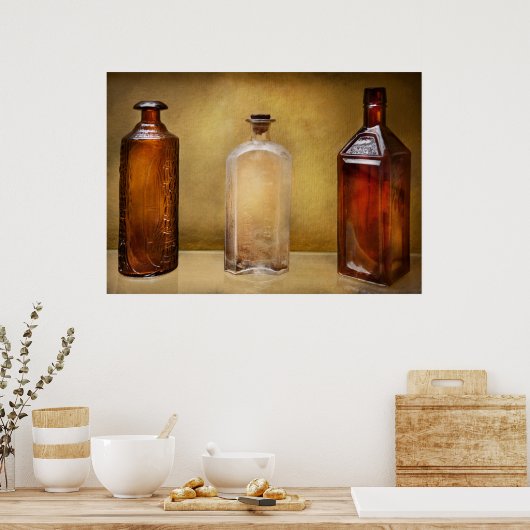 Poster Docteur - Bitters (Cuisine)