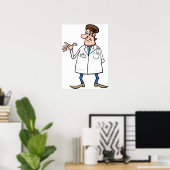 Poster Docteur Médicale (Bureau à domicile)