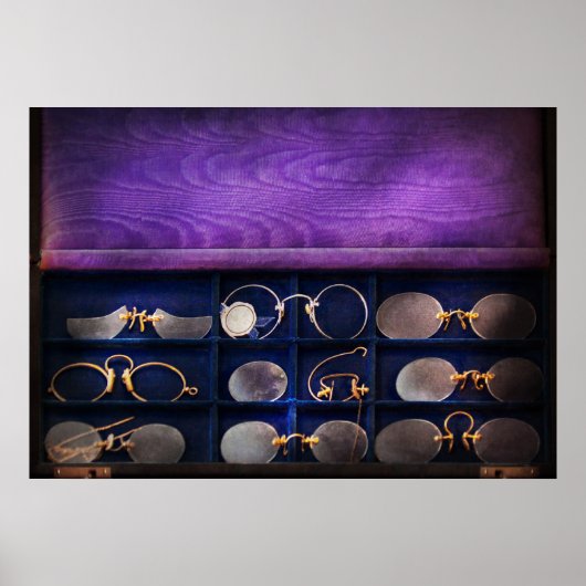 Poster Docteur - Optométriste - Plusieurs styles au choix (Devant)