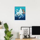 Poster d'octo-ours royal (Bureau à domicile)