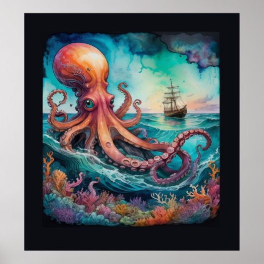 Poster d'Octopus Ship (Devant)