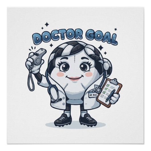 Poster Doctor Goal Soccer (Devant)