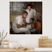 Poster Doctor - Pediatrician - From the heart 1942 (Cuisine)