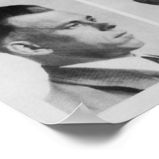 POSTER DOCUMENT DE FICHIER RECHERCHÉ DILLINGER 1933 (Coin)