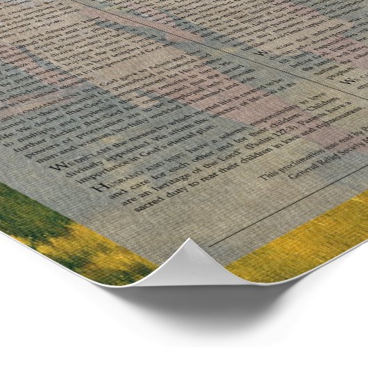 Poster Document de la série "La famille" (Coin)