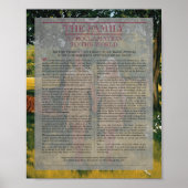 Poster Document de la série "La famille" (Devant)