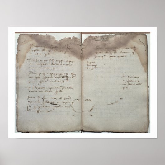 Poster Documents mercantiles, lettre d'acceptation de cha (Devant)