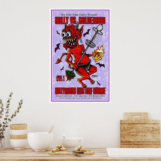 Poster DOD - Disk Golf (Cuisine)