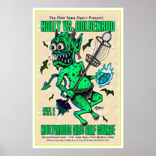 Poster DOD - Golf de disque