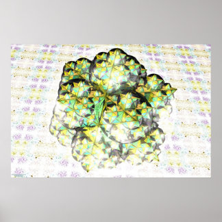 Poster Dodécaèdre stellé Fractal