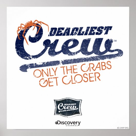 Poster dodelijkste bemanning (Voorkant)