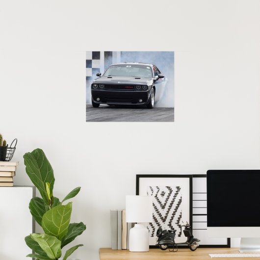 Poster Dodge Challenger (Bureau à domicile)