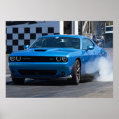 Poster Dodge Challenger (Devant)