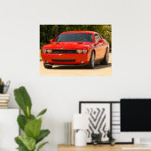 Poster Dodge Challenger (Bureau à domicile)