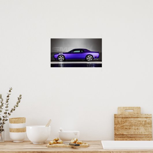 Poster Dodge_Challenger (Cuisine)