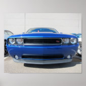 Poster Dodge Challenger (Devant)