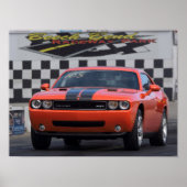 Poster Dodge Challenger (Devant)