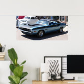 Poster Dodge Challenger 1970 (Bureau à domicile)