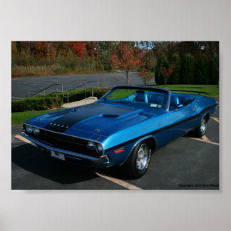 Poster Dodge Challenger 1970 R/T
