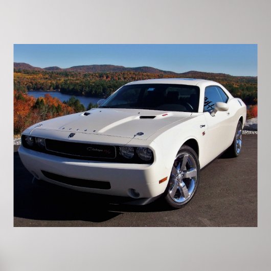 Poster Dodge Challenger R/T 2009 (Devant)