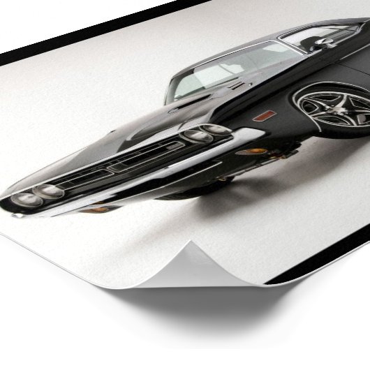 Poster Dodge Challenger RT 1971 (Coin)