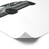 Poster Dodge Challenger SRT American Muscle Car Performa (Coin)