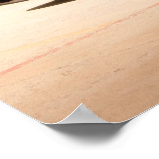 Poster Dodge Challenger surchargé (Coin)