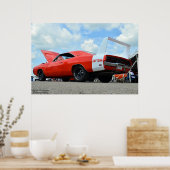 Poster Dodge Charger Daytona (Cuisine)