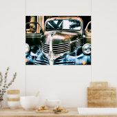 Poster Dodge dans le style (Cuisine)