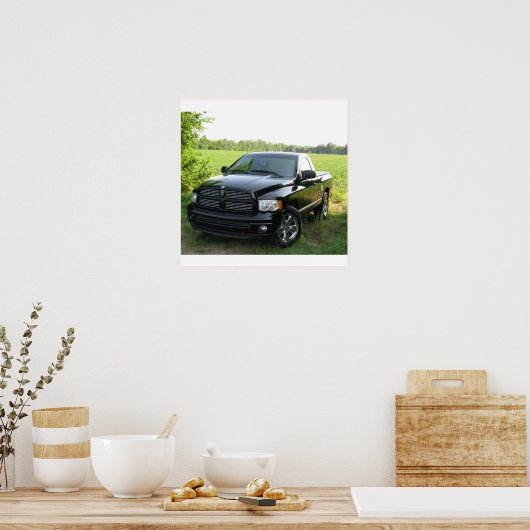 Poster Dodge Ram (Cuisine)