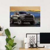 Poster Dodge Ram 1500 TRX (Bureau à domicile)