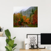 Poster Dodge Road Imprimer avec texte écrit (Bureau à domicile)