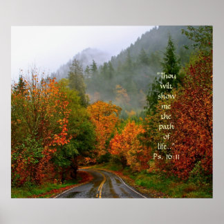 Poster Dodge Road Imprimer avec texte écrit