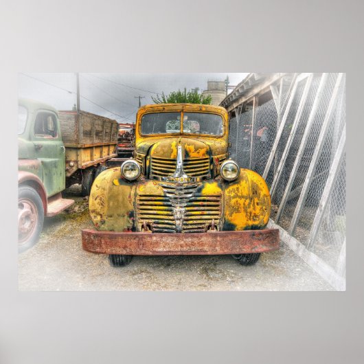POSTER DODGE TRUCK 1946 (Devant)
