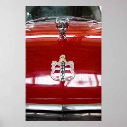 Poster Dodge vintage (Devant)