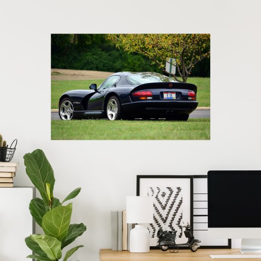 Poster Dodge Viper GTS (Bureau à domicile)