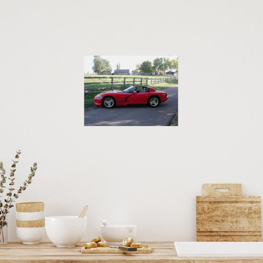 Poster Dodge Viper RT/10 (Cuisine)