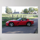 Poster Dodge Viper RT/10 (Devant)