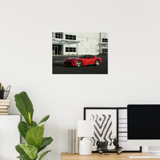 Poster Dodge Viper RT/10 (Bureau à domicile)